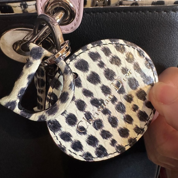 Diorissimo Tote Bag Python and Bullcalf Leather - Picture 12 of 12